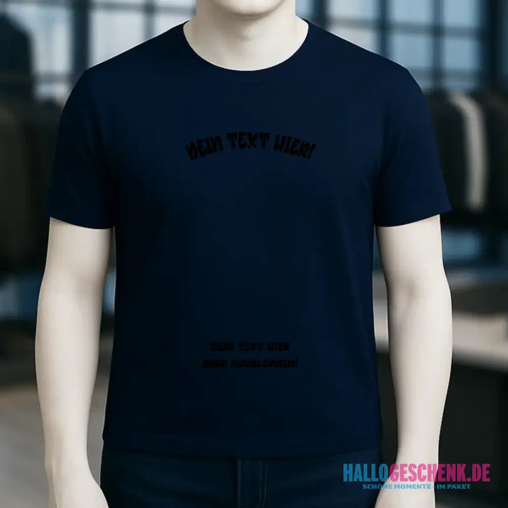 Dein Foto in einem Farbklecks - Unisex Premium T-Shirt XS-5XL aus Bio-Baumwolle für Damen & Herren
