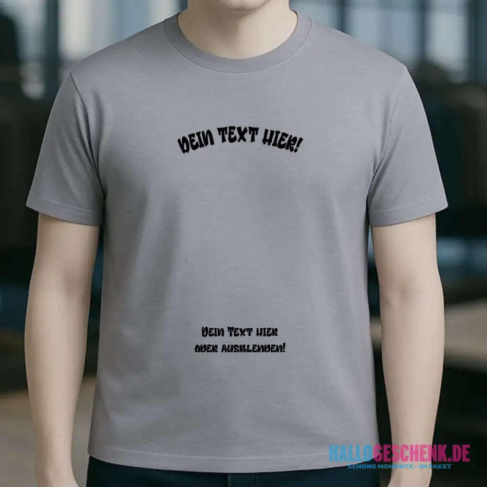 Dein Foto in einem Farbklecks - Unisex Premium T-Shirt XS-5XL aus Bio-Baumwolle für Damen & Herren