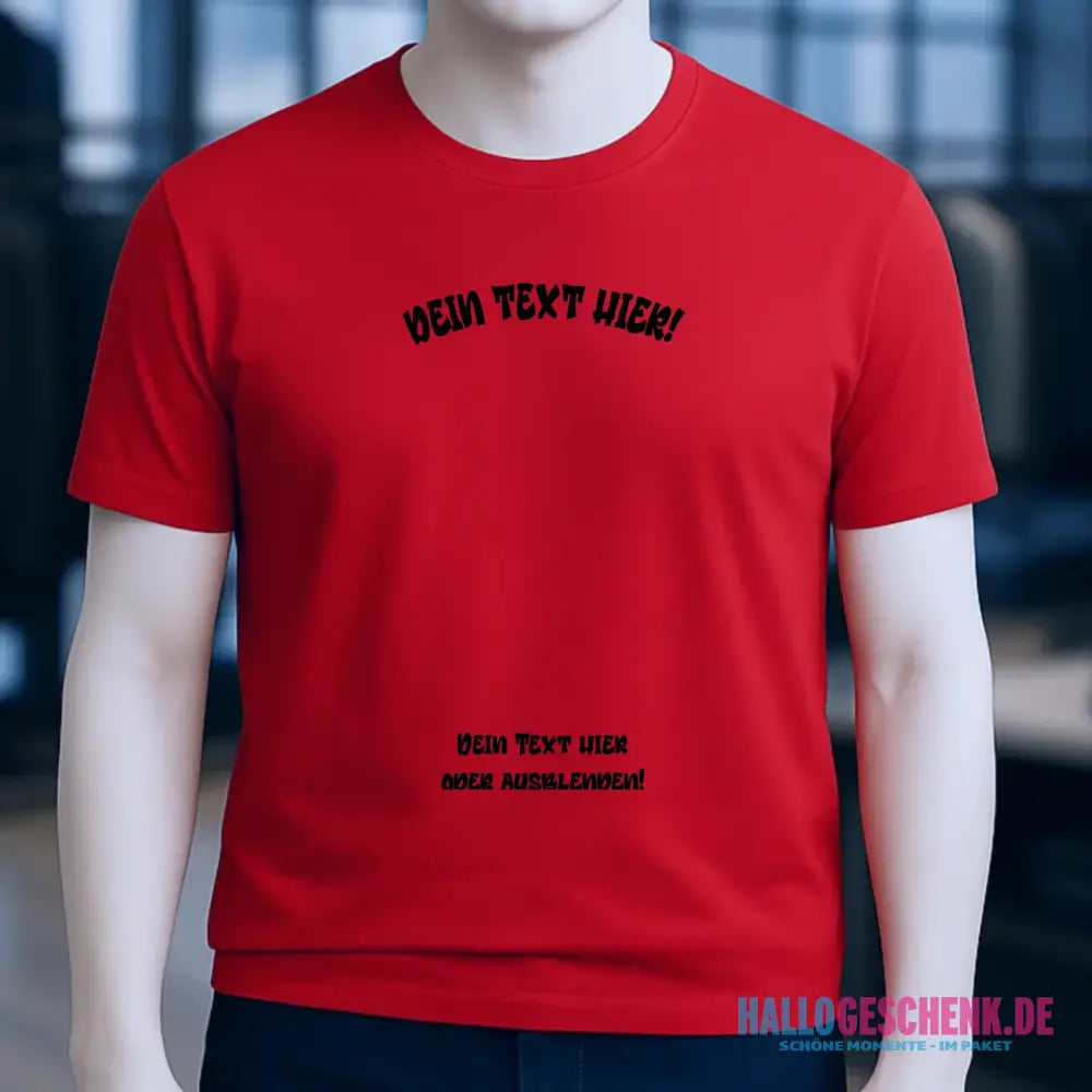 Dein Foto in einem Farbklecks - Unisex Premium T-Shirt XS-5XL aus Bio-Baumwolle für Damen & Herren