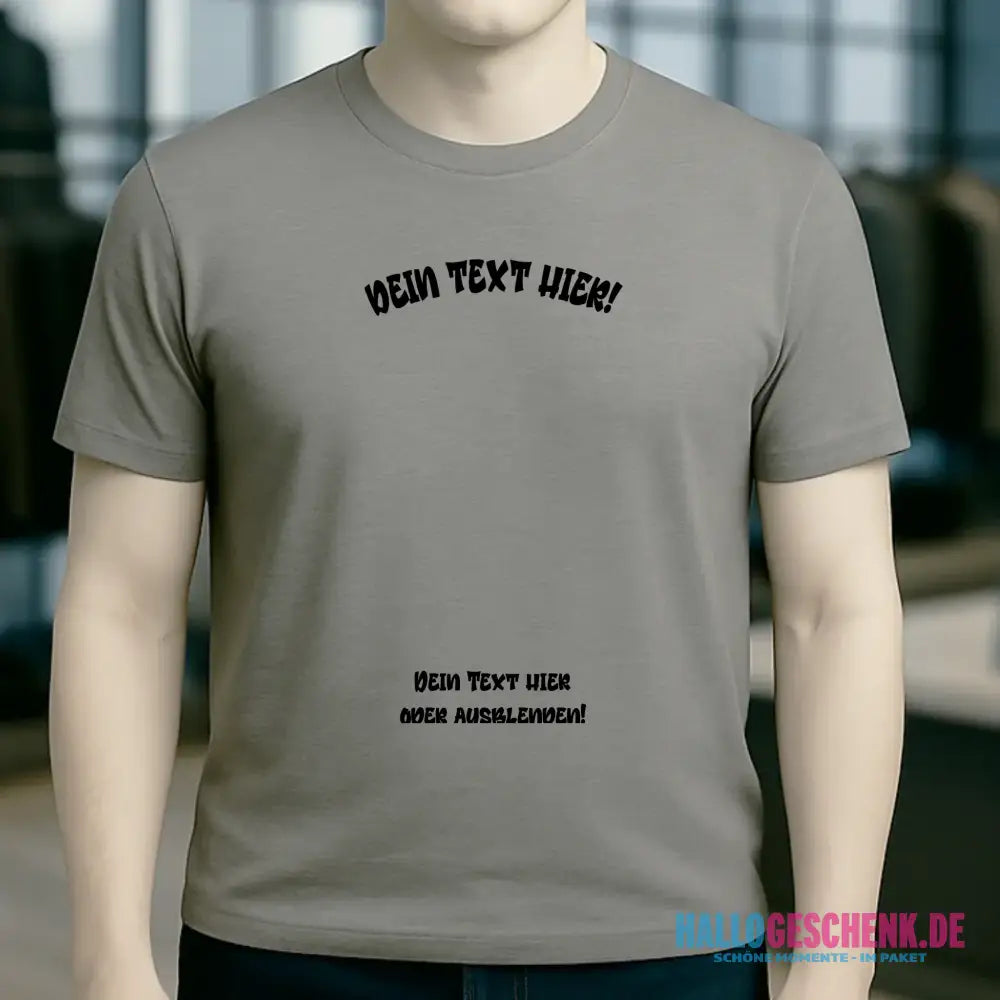 Dein Foto in einem Farbklecks - Unisex Premium T-Shirt XS-5XL aus Bio-Baumwolle für Damen & Herren
