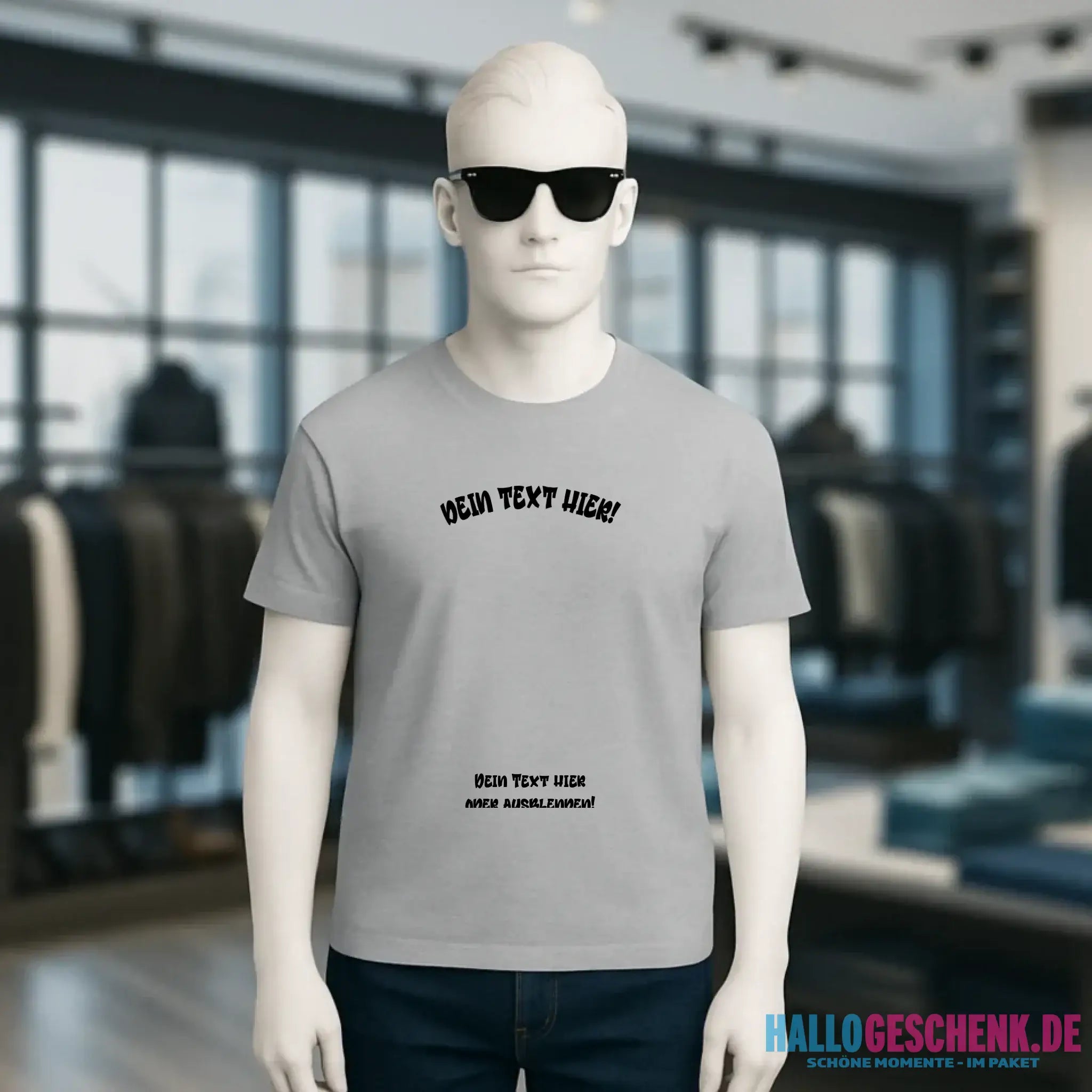 Dein Foto in einem Farbklecks - Unisex Premium T-Shirt XS-5XL aus Bio-Baumwolle für Damen & Herren