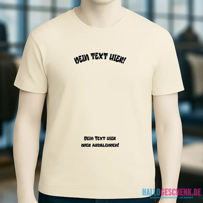 Dein Foto in einem Farbklecks - Unisex Premium T-Shirt XS-5XL aus Bio-Baumwolle für Damen & Herren