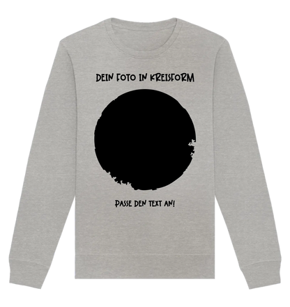 HalloGeschenk.de front-organic-basic-unisex-sweatshirt-c2c1c0-1116x