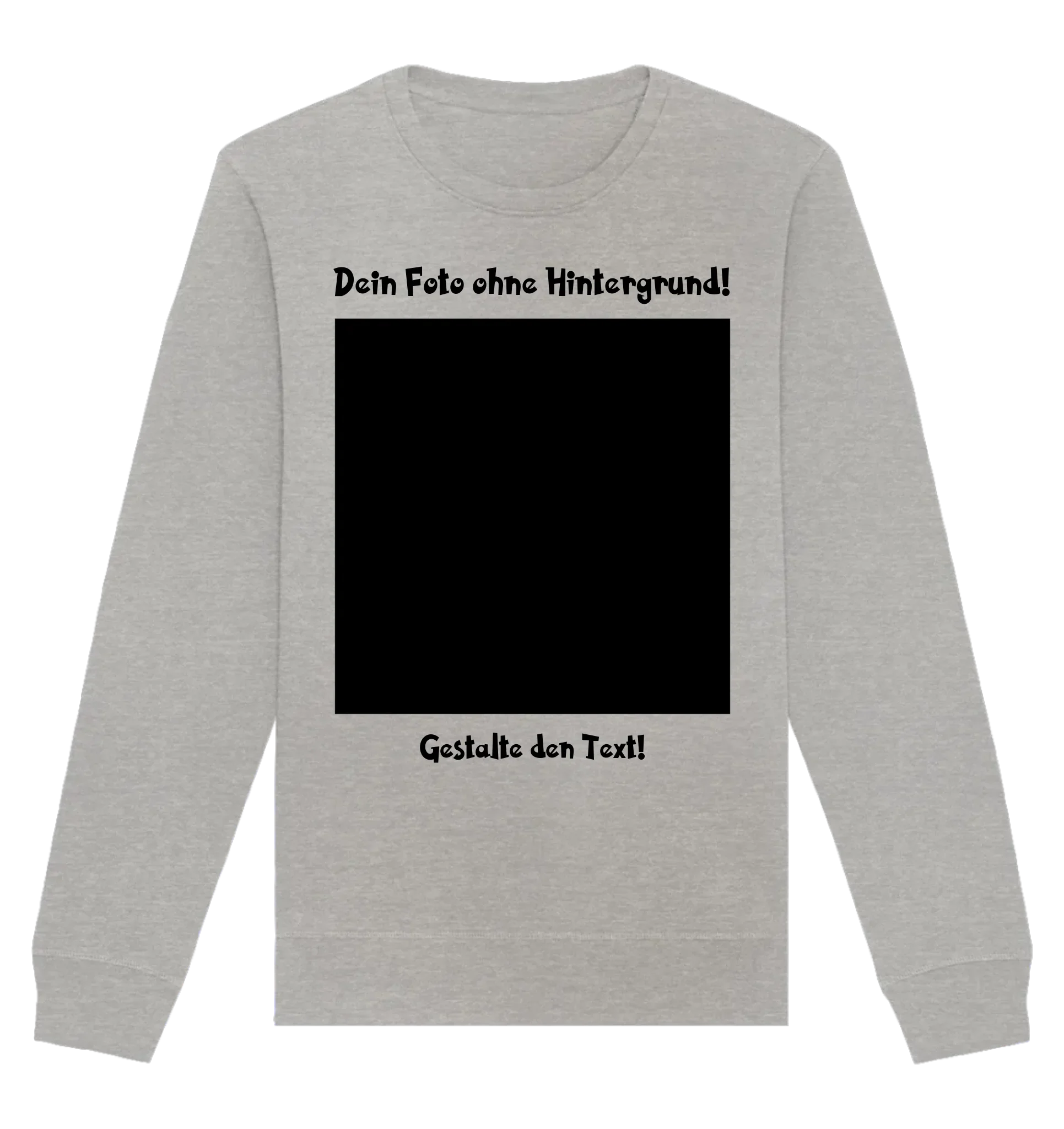 HalloGeschenk.de front-organic-basic-unisex-sweatshirt-c2c1c0-1116x