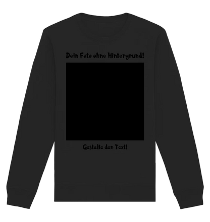 HalloGeschenk.de front-organic-basic-unisex-sweatshirt-272727-1116x