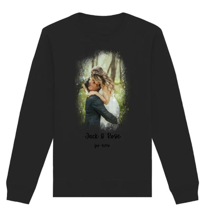 HalloGeschenk.de front-organic-basic-unisex-sweatshirt-272727-1116x