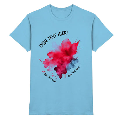 Art-Klecks • mehrere Artikel • ’Statement-Collection’ • Wunschtext • Mein Fotomotiv - Premium Herren T-Shirt