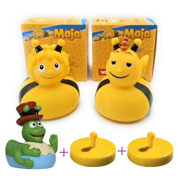 Bundle: Die Biene Maja ihr bester Freund Willi und Grashüpfer Flip - Geschenkset inkl. 3 hochwertige Verpackungen &