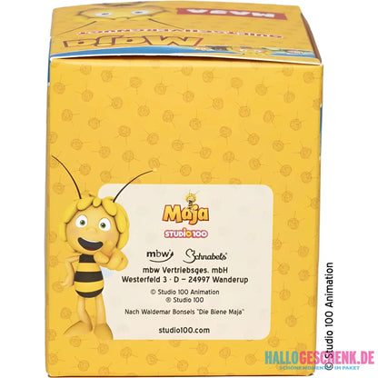 Die Biene Maja mit Geschenkverpakcung • offizielles Lizenzprodukt • Quietsche-Ente / Badeente - Badeenten