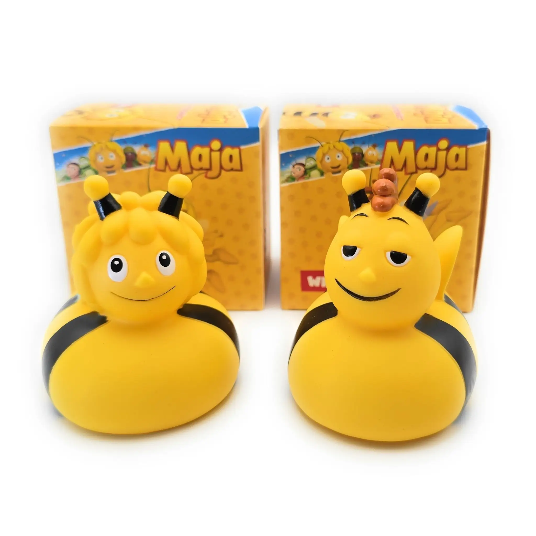Die Biene Maja und ihr bester Freund Willi - Geschenkset inkl. hochwertige Verpackung • Badeente
