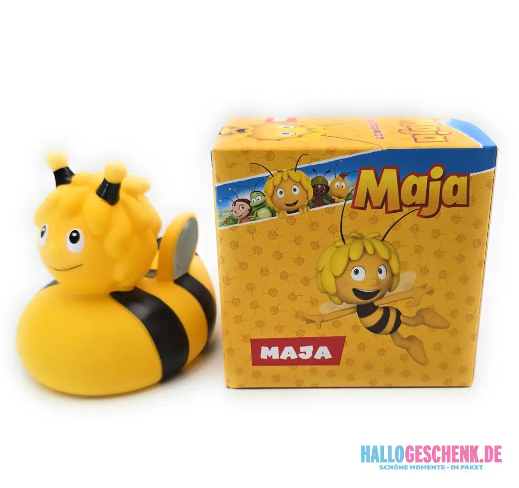 Die Biene Maja und ihr bester Freund Willi - Geschenkset inkl. hochwertige Verpackung • Badeente