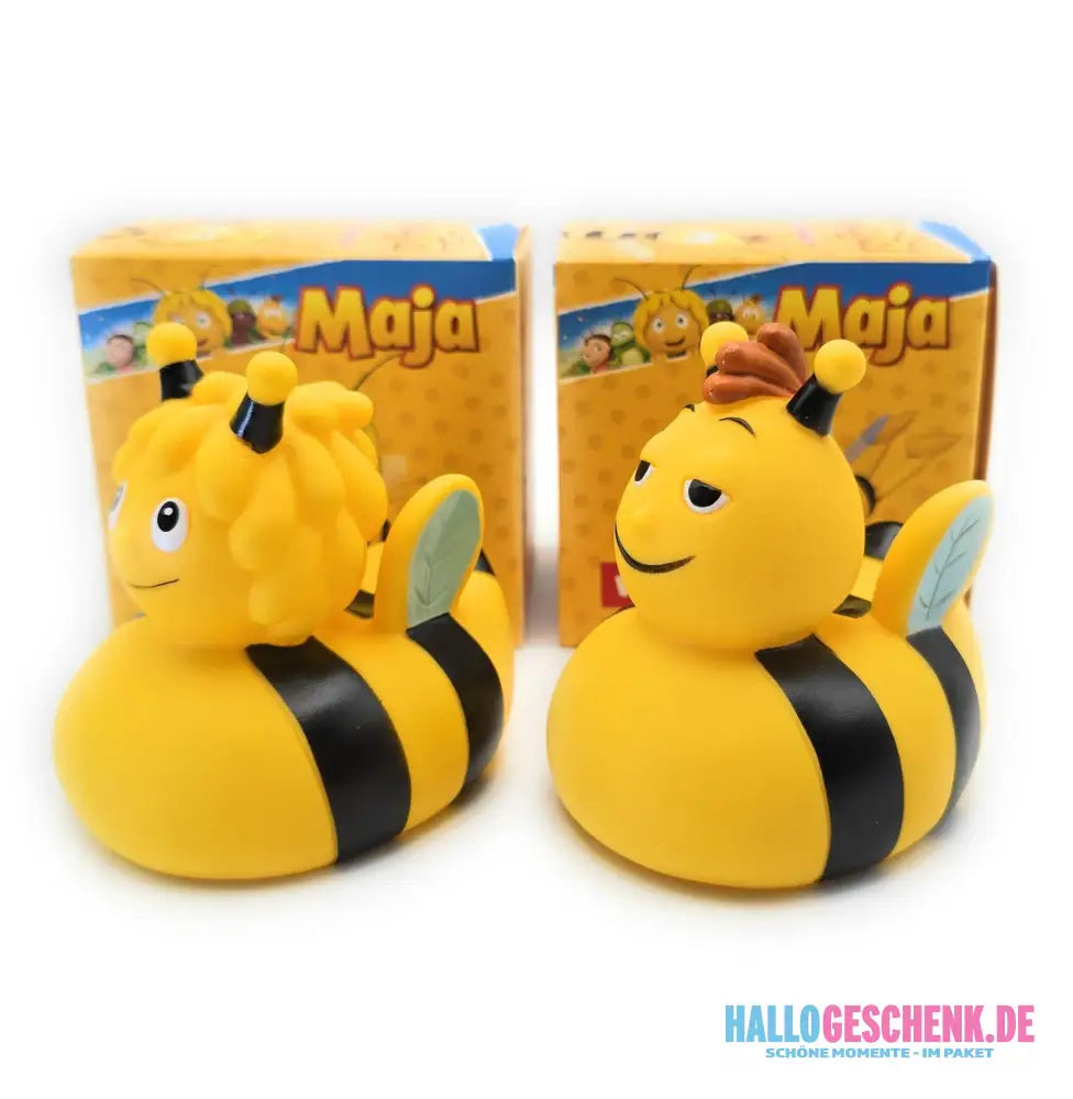 Die Biene Maja und ihr bester Freund Willi - Geschenkset inkl. hochwertige Verpackung • Badeente
