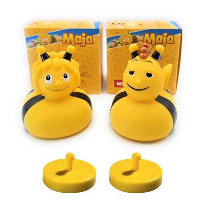 Die Biene Maja und ihr bester Freund Willi - Geschenkset inkl. hochwertige Verpackung & 2 Renngewichten • Badeente