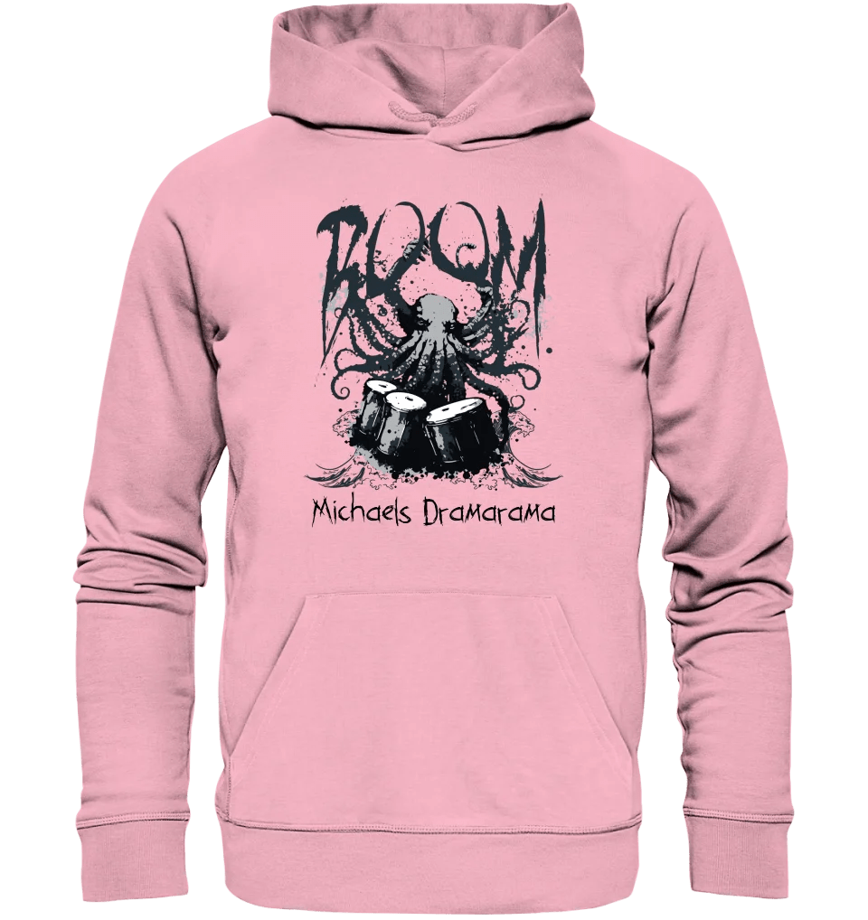 Drama Drummer Schlagzeuger + Wunschtext • Musik • Unisex Premium Hoodie XS - 5XL aus Bio - Baumwolle für Damen & Herren von HalloGeschenk.de