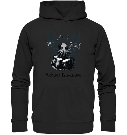 Drama Drummer Schlagzeuger + Wunschtext • Musik • Unisex Premium Hoodie XS - 5XL aus Bio - Baumwolle für Damen & Herren von HalloGeschenk.de