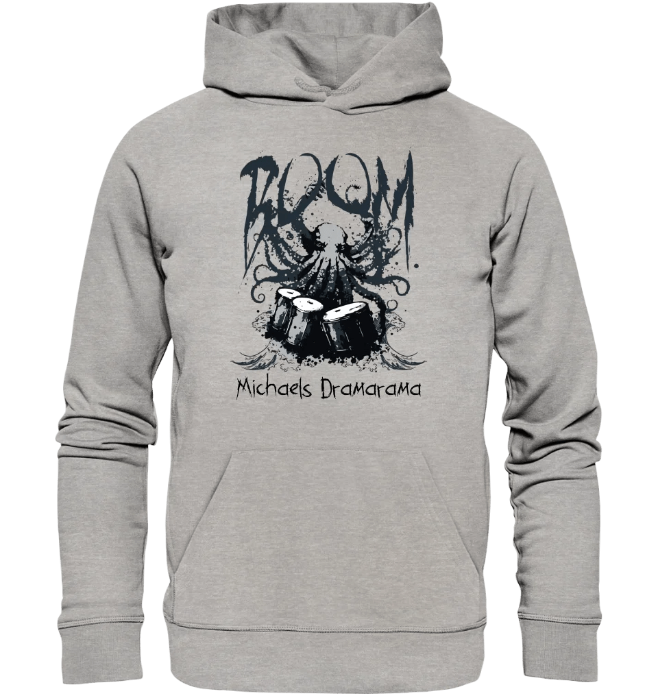 Drama Drummer Schlagzeuger + Wunschtext • Musik • Unisex Premium Hoodie XS - 5XL aus Bio - Baumwolle für Damen & Herren von HalloGeschenk.de