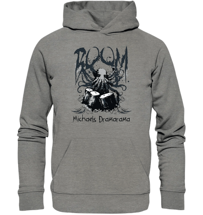 Drama Drummer Schlagzeuger + Wunschtext • Musik • Unisex Premium Hoodie XS - 5XL aus Bio - Baumwolle für Damen & Herren von HalloGeschenk.de