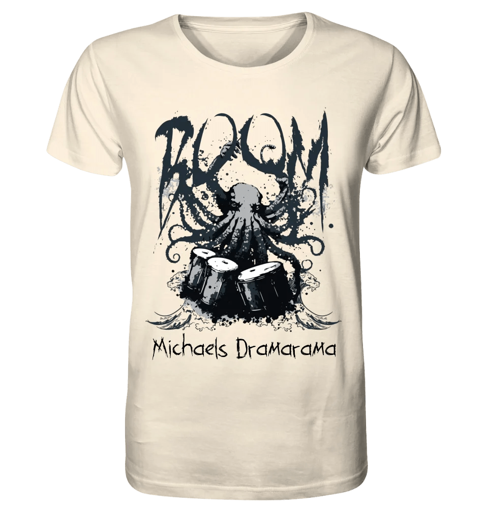 Drama Drummer Schlagzeuger + Wunschtext • Musik • Unisex Premium T-Shirt XS - 5XL aus Bio - Baumwolle für Damen & Herren • Exklusivdesign • personalisiert von HalloGeschenk.de