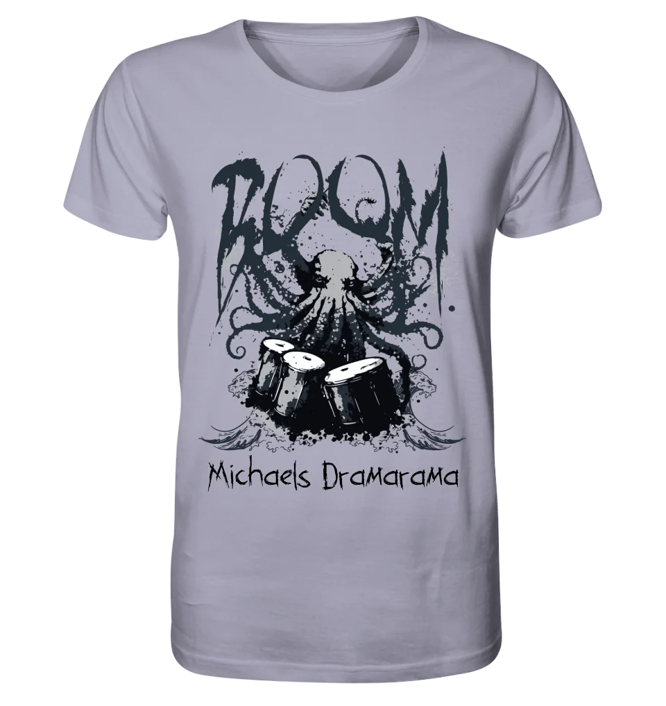 Drama Drummer Schlagzeuger + Wunschtext • Musik • Unisex Premium T-Shirt XS - 5XL aus Bio - Baumwolle für Damen & Herren • Exklusivdesign • personalisiert von HalloGeschenk.de