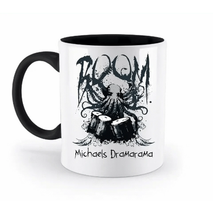 Drama Drummer Schlagzeuger + Wunschtext • Musik • zweifarbige Tasse spülmaschinengeeignet • Exklusivdesign • personalisiert