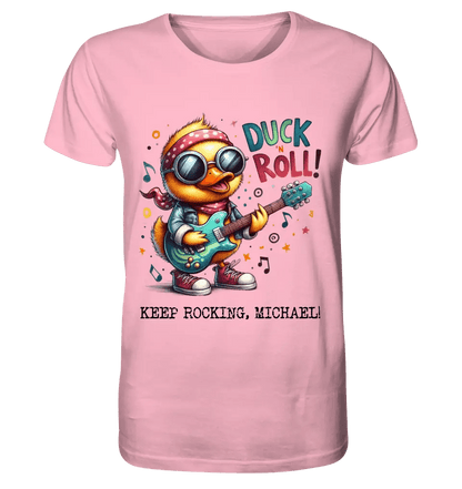 DUCK ´N ROLL • Ente • Unisex Premium T - Shirt XS - 5XL aus Bio - Baumwolle für Damen & Herren • Exklusivdesign • personalisiert - HalloGeschenk.de