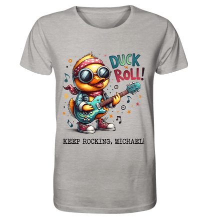 DUCK ´N ROLL • Ente • Unisex Premium T - Shirt XS - 5XL aus Bio - Baumwolle für Damen & Herren • Exklusivdesign • personalisiert - HalloGeschenk.de