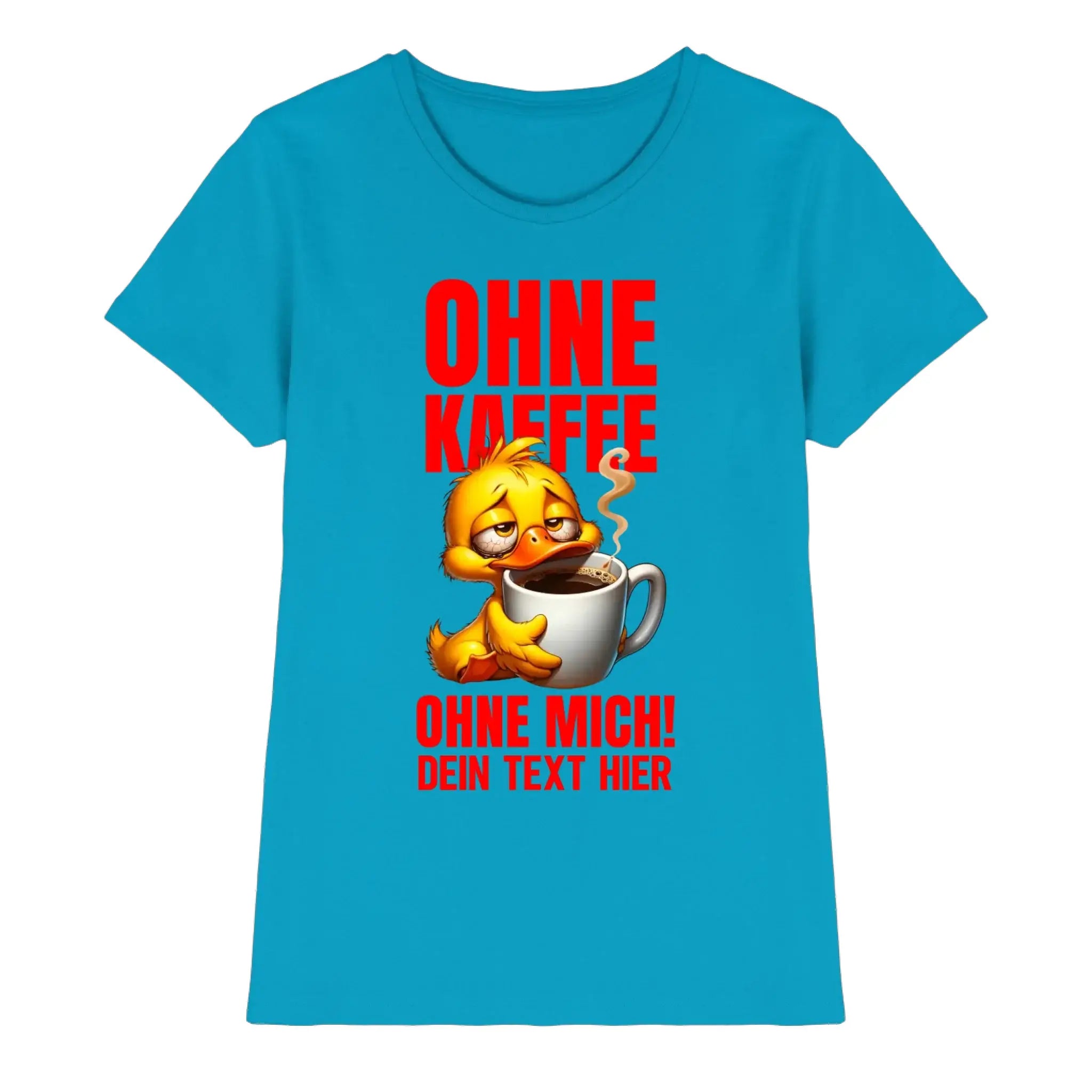 Duck ’n Roll • mehrere Artikel • ’Statement-Collection’ • Wunschtext • Mein Motiv - Premium Damen T-Shirt Bio