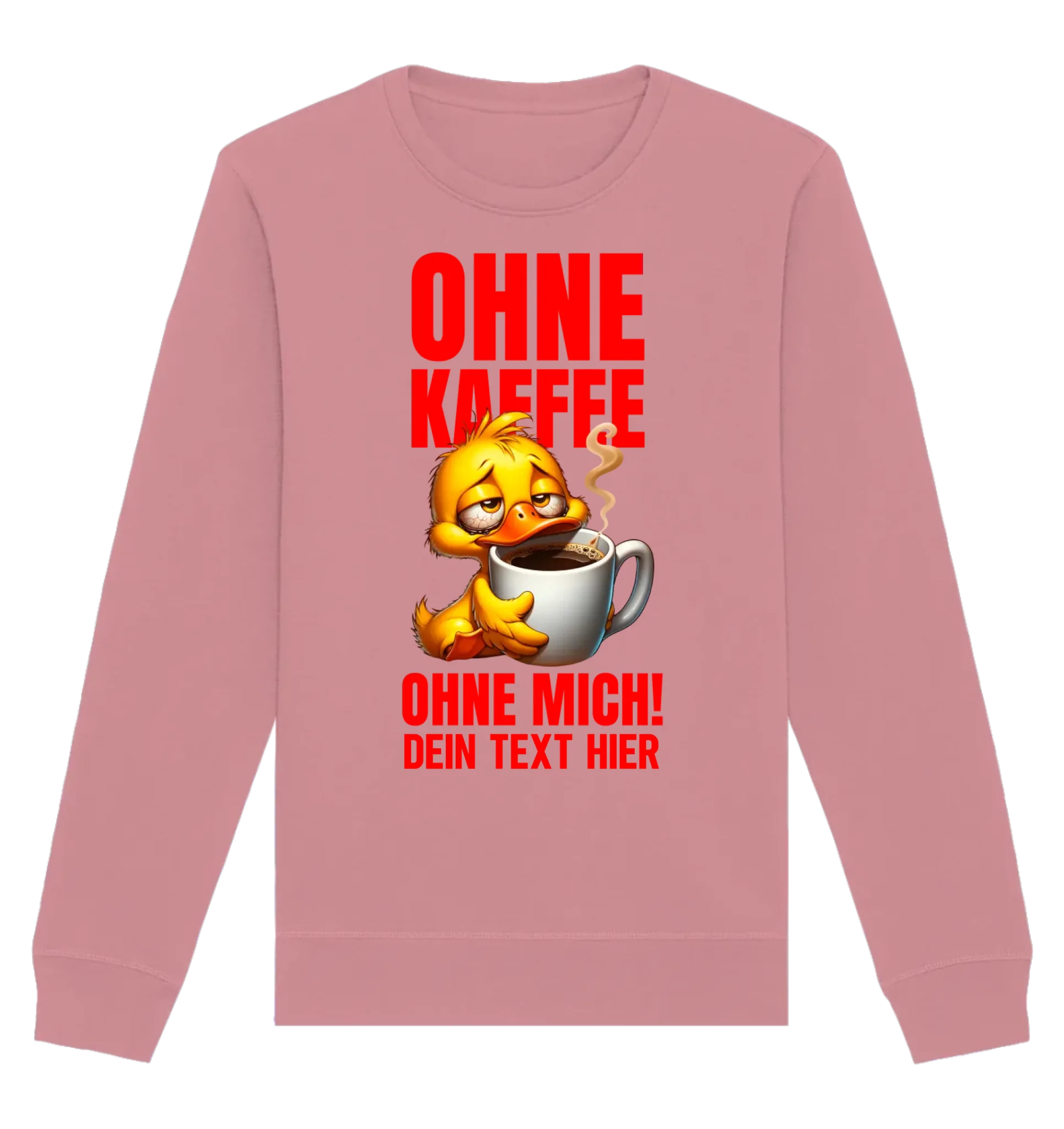 Duck ’n Roll • mehrere Artikel • ’Statement-Collection’ • Wunschtext • Mein Motiv • Entenmotive - Unisex Sweatshirt