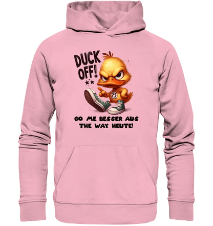 DUCK OFF • ENTE • Unisex Premium Hoodie XS - 5XL aus Bio - Baumwolle für Damen & Herren • Exklusivdesign • personalisiert von HalloGeschenk.de