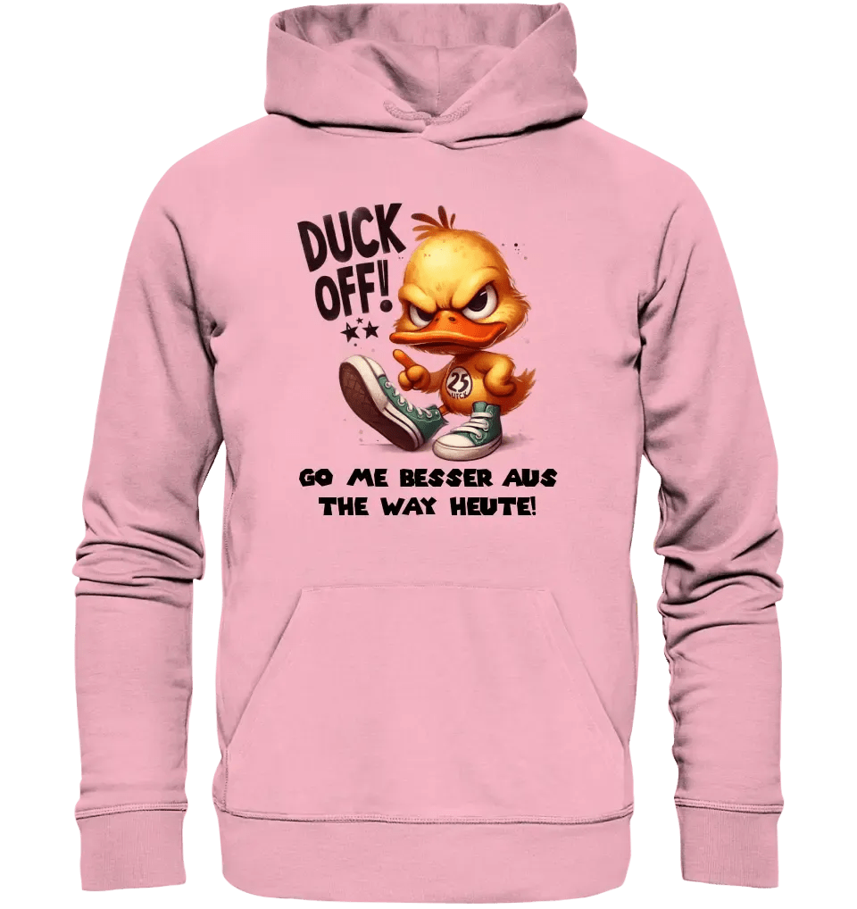 DUCK OFF • ENTE • Unisex Premium Hoodie XS - 5XL aus Bio - Baumwolle für Damen & Herren • Exklusivdesign • personalisiert von HalloGeschenk.de