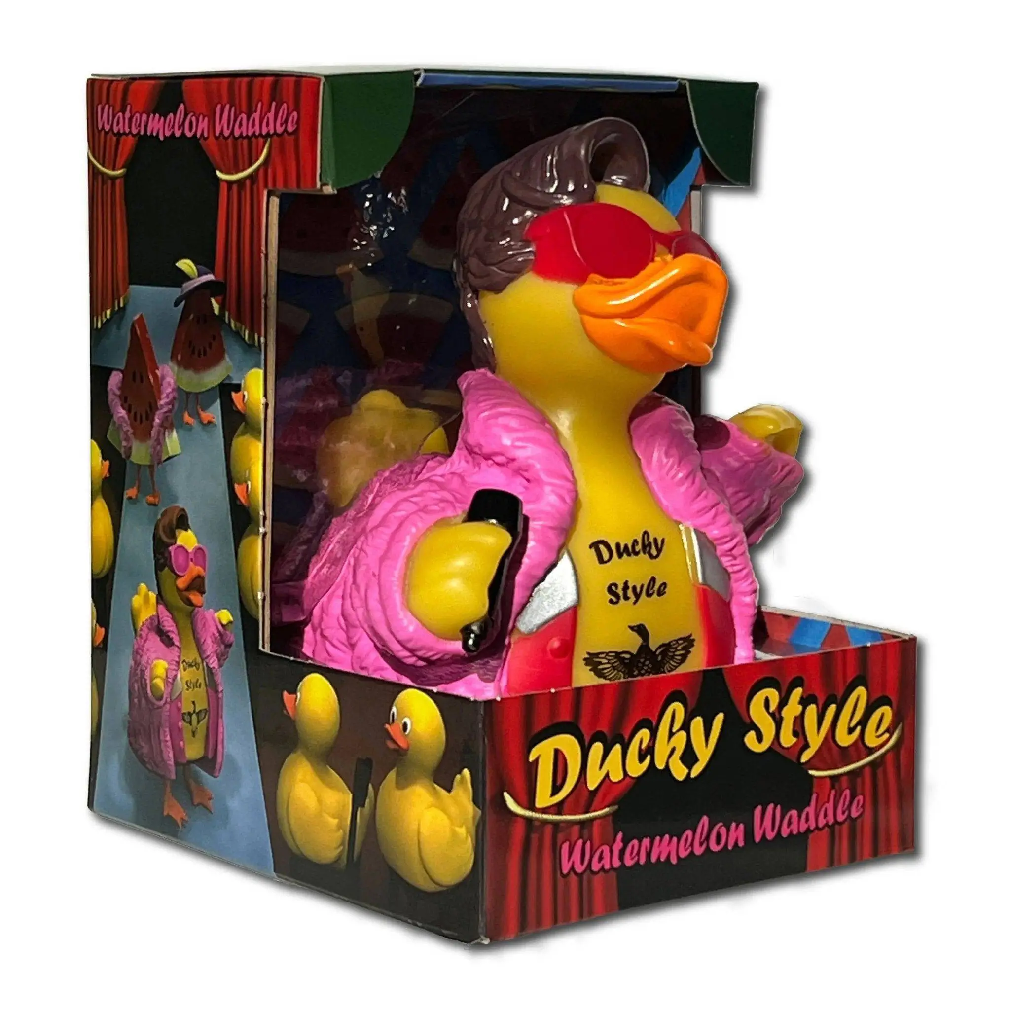 Ducky Style • Gummiente mit Wassermelonenwatte • offizielles Produkt von CelebriDucks