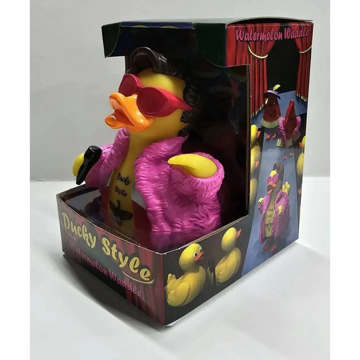 Ducky Style • Gummiente mit Wassermelonenwatte • offizielles Produkt von CelebriDucks