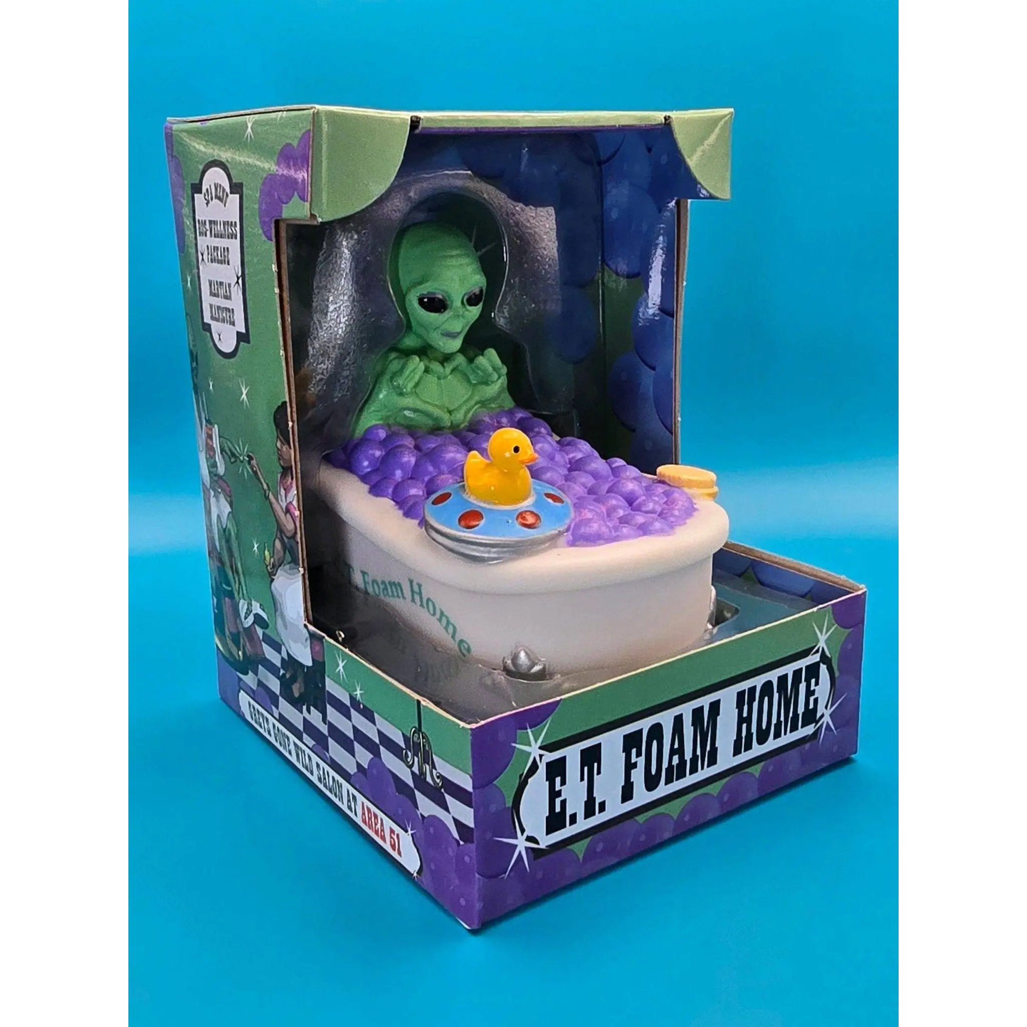 E.T. FOAM HOME • Gummiente • offizielles Produkt von CelebriDucks