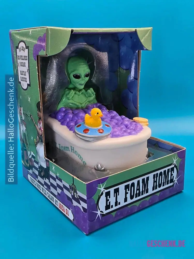 E.T. FOAM HOME • Gummiente • offizielles Produkt von CelebriDucks