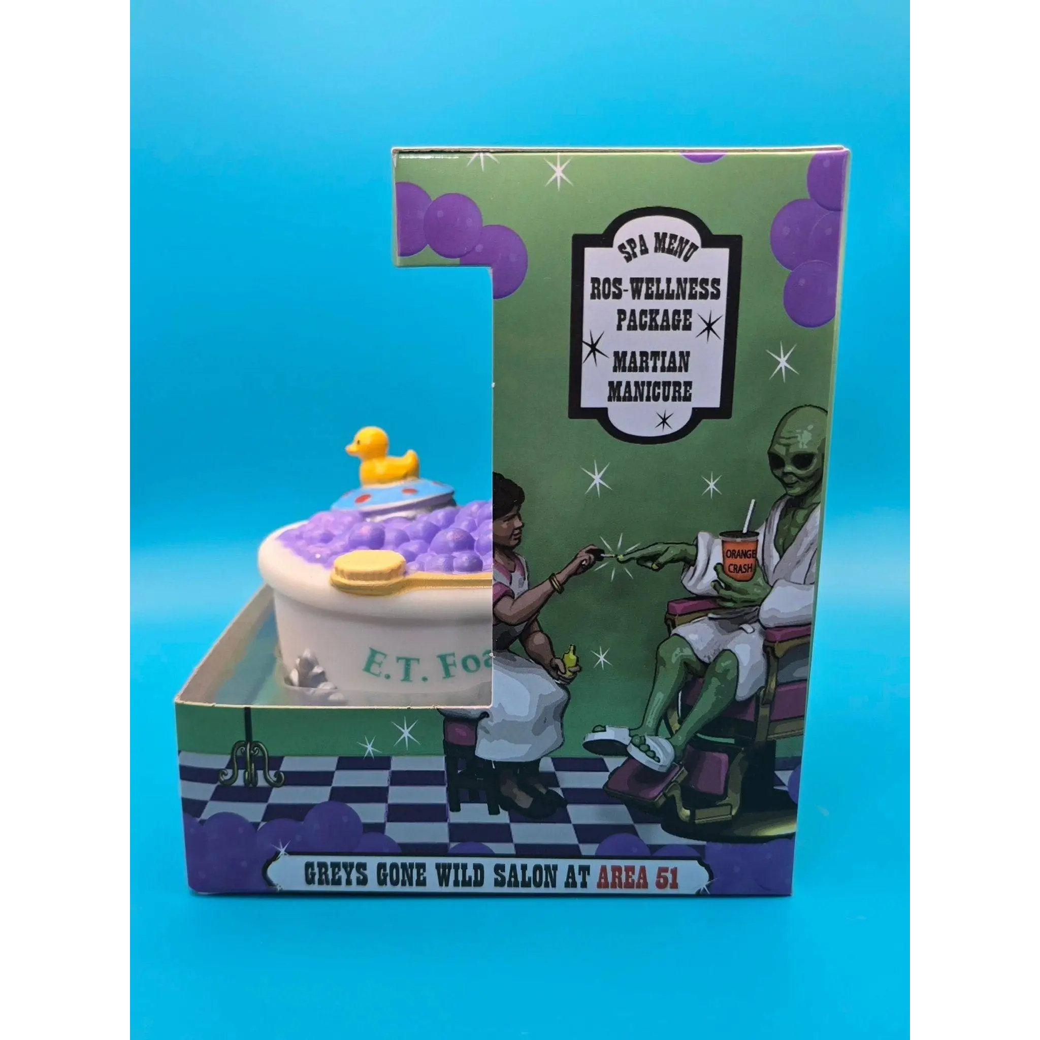 E.T. FOAM HOME • Gummiente • offizielles Produkt von CelebriDucks