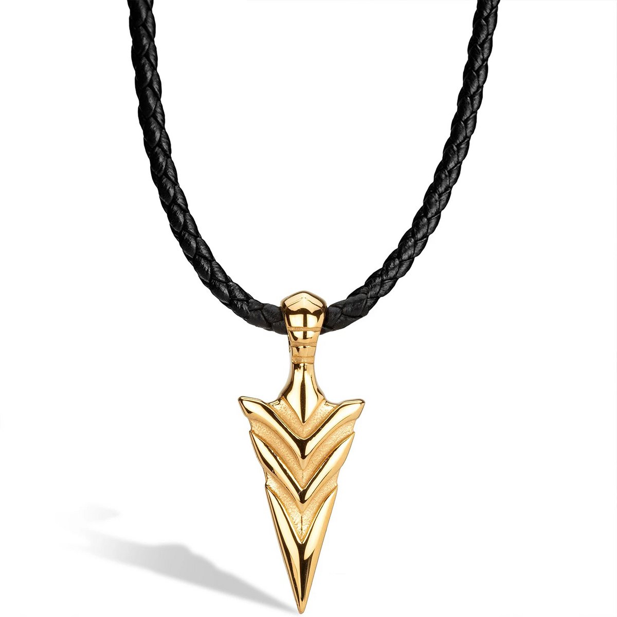Lederhalskette "Arrow"