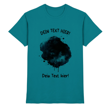 KI-Cartoon-Effekt Splash • mehrere Artikel • ’Statement-Collection’ • Wunschtext • Mein Fotomotiv - Premium Herren