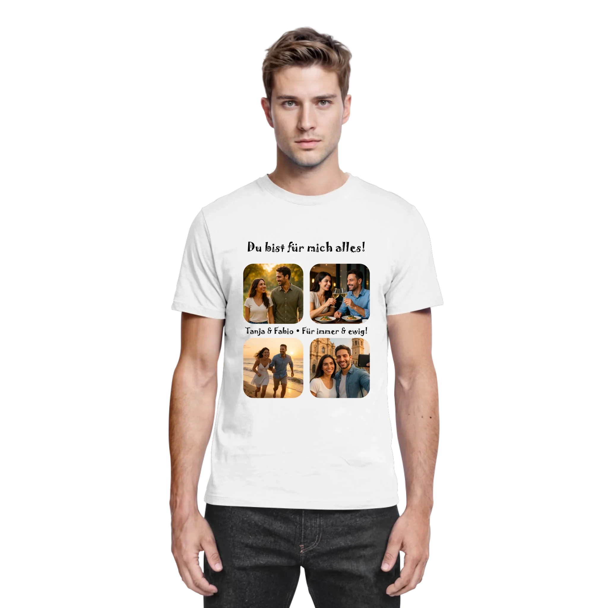 4er-Collage • mehrere Artikel • ’Statement-Collection’ • Wunschtext • Mein Fotomotiv - personalisierbare Fotomotive