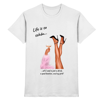 Ladies: Party-Beine • mehrere Artikel • ’Statement-Collection’ • Wunschtext • personalisierte Figuren - Premium Herren