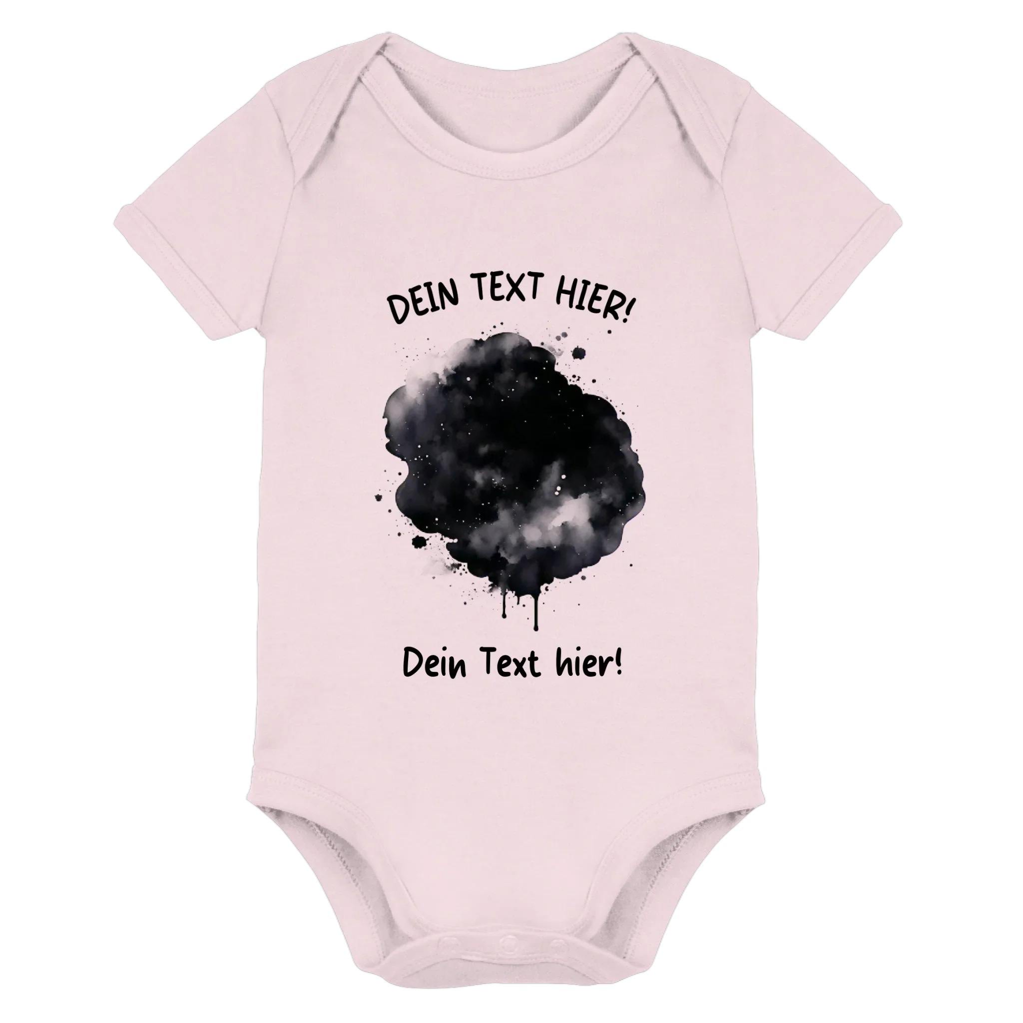 KI-Cartoon-Effekt Splash • mehrere Artikel • ’Statement-Collection’ • Wunschtext • Mein Fotomotiv - Premium Baby