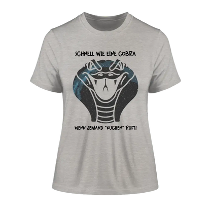 Echte Sternenkarte als Cobra + Text • Ladies Premium T-Shirt XS-2XL aus Bio-Baumwolle für Damen • Exklusivdesign • personalisiert