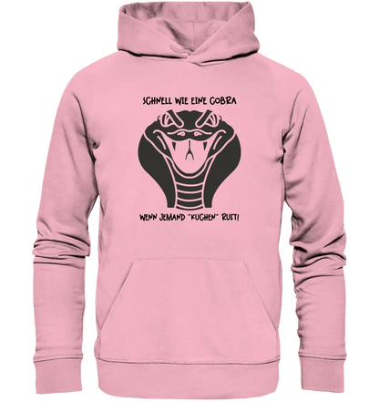 Echte Sternenkarte als Cobra + Text • Unisex Premium Hoodie XS - 5XL aus Bio - Baumwolle für Damen & Herren • Exklusivdesign • personalisiert von HalloGeschenk.de