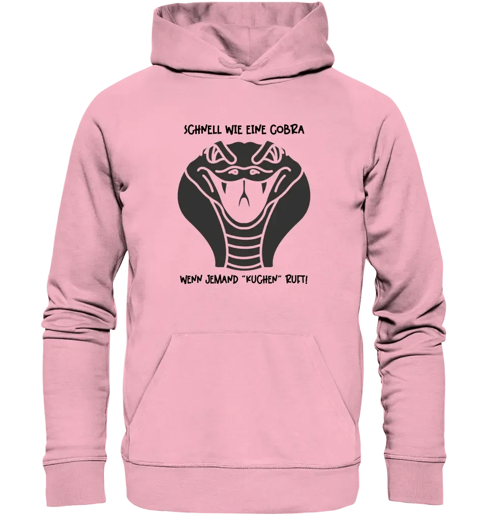 Echte Sternenkarte als Cobra + Text • Unisex Premium Hoodie XS - 5XL aus Bio - Baumwolle für Damen & Herren • Exklusivdesign • personalisiert von HalloGeschenk.de