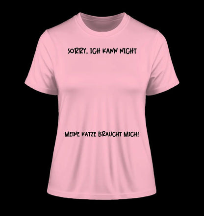 Echte Sternenkarte als Katze + Text • Ladies Premium T-Shirt XS-2XL aus Bio-Baumwolle für Damen • Exklusivdesign • personalisiert