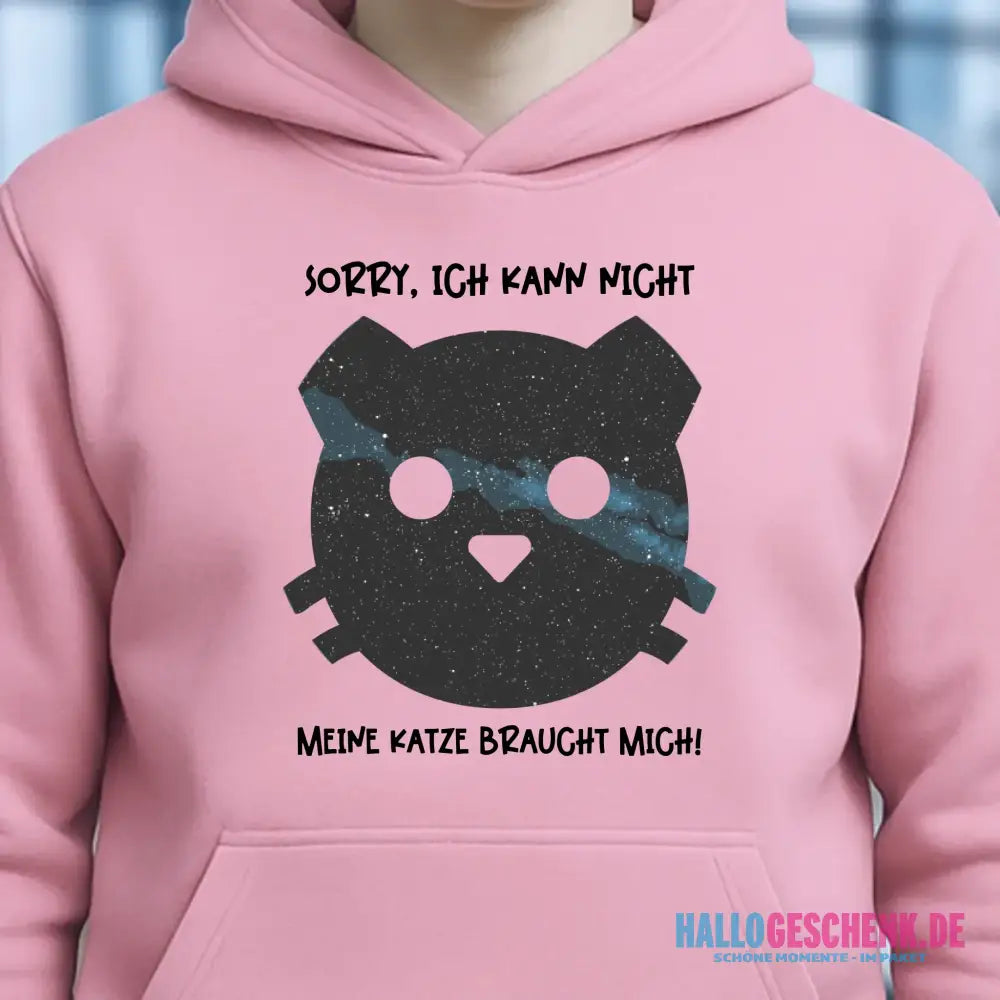 Echte Sternenkarte als Katze + Text • Unisex Premium Hoodie XS-5XL aus Bio-Baumwolle für Damen & Herren • Exklusivdesign • personalisiert