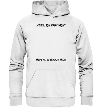 Echte Sternenkarte als Katze + Text • Unisex Premium Hoodie XS-5XL aus Bio-Baumwolle für Damen & Herren • Exklusivdesign • personalisiert