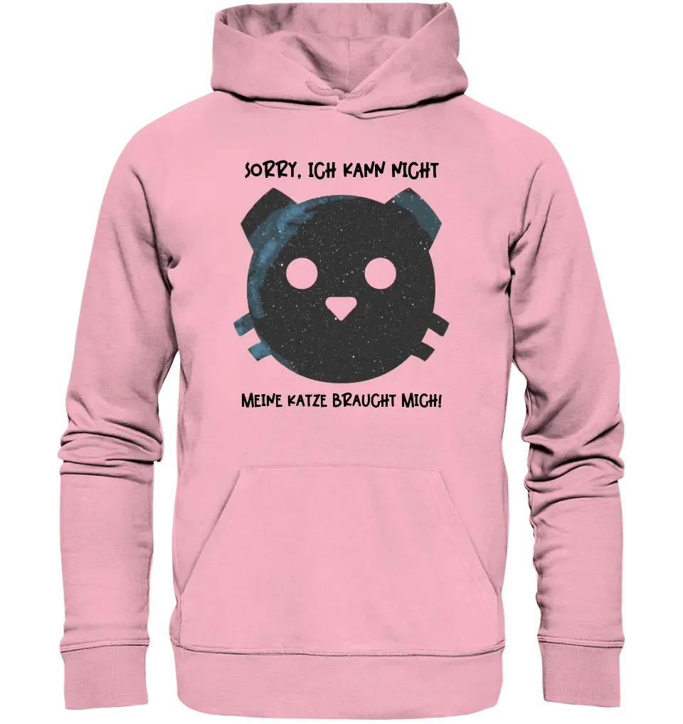 Echte Sternenkarte als Katze + Text • Unisex Premium Hoodie XS - 5XL aus Bio - Baumwolle für Damen & Herren • Exklusivdesign • personalisiert von HalloGeschenk.de