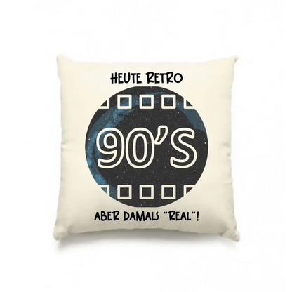 Echte Sternkarte 90s + Text • Kissen 40x40 cm • personalisiert