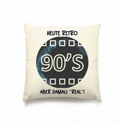 Echte Sternkarte 90s + Text • Kissen 40x40 cm • personalisiert
