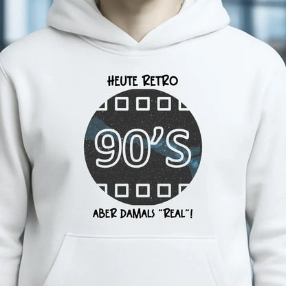 Echte Sternkarte 90s + Text • Unisex Premium Hoodie XS-5XL aus Bio-Baumwolle für Damen & Herren • Exklusivdesign • personalisiert